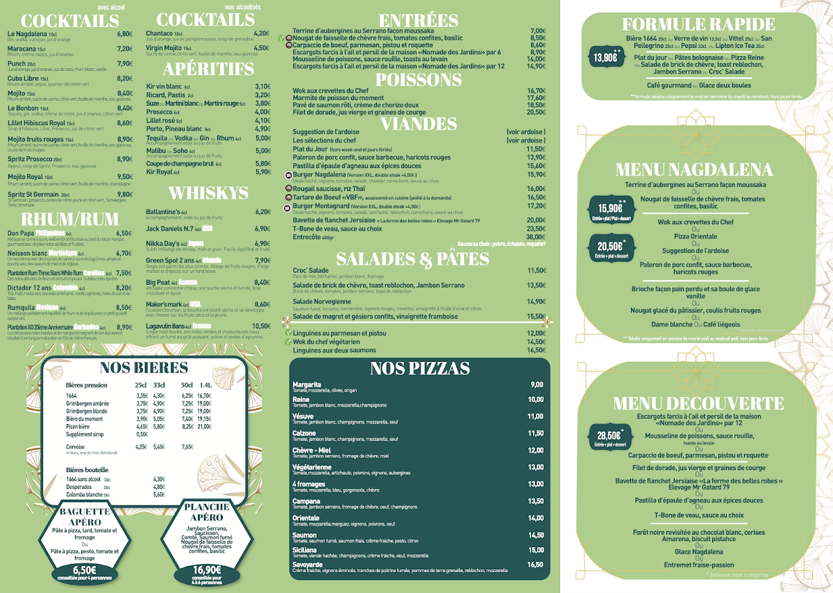 Menu Le Nagdalena-2